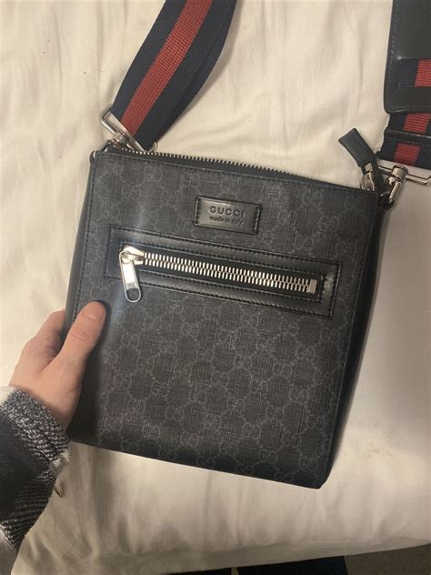 gucci messenger diaper bag replica|authentic gucci messenger bag.